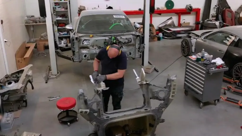 Porsche Cayman w warsztacie w Jawczycach
