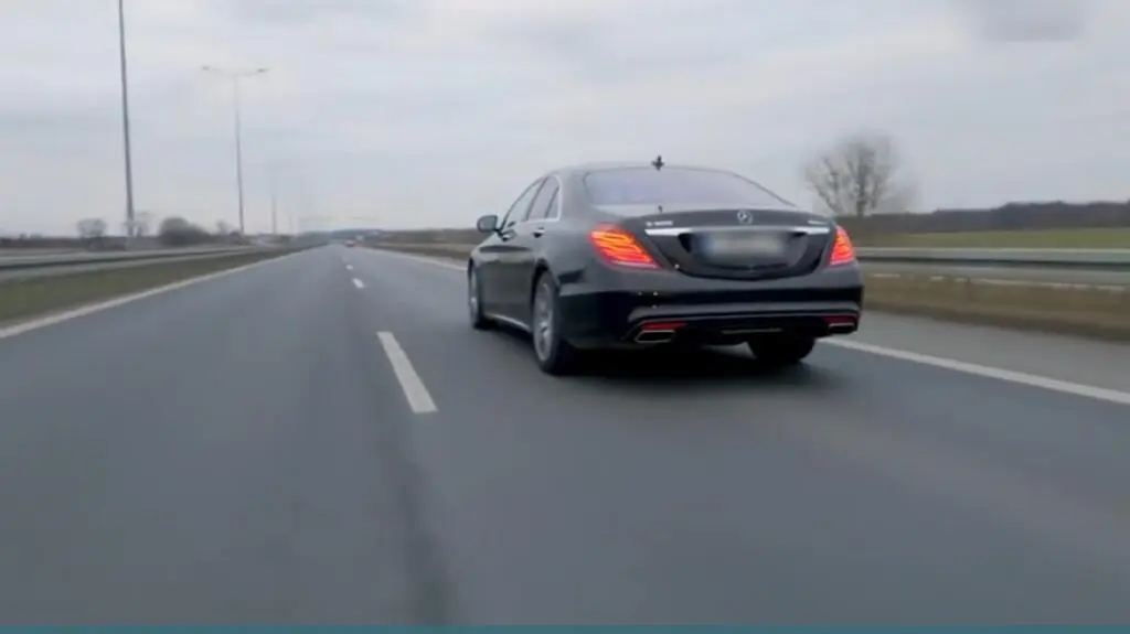 Jazda próbna Mercedesem.