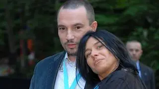 Jacek Stachursky z żoną