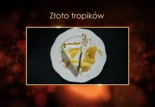 "Ugotowani 14". Przepis na sernik z mango, z polewą ze słodkiej kwaśnej śmietany i słodkim kataifi Kasi z Warmii