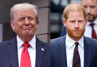 Donald Trump wbił szpilę w księcia Harry'ego. Szokujące, co zrobił na przyjęciu w Windsorze