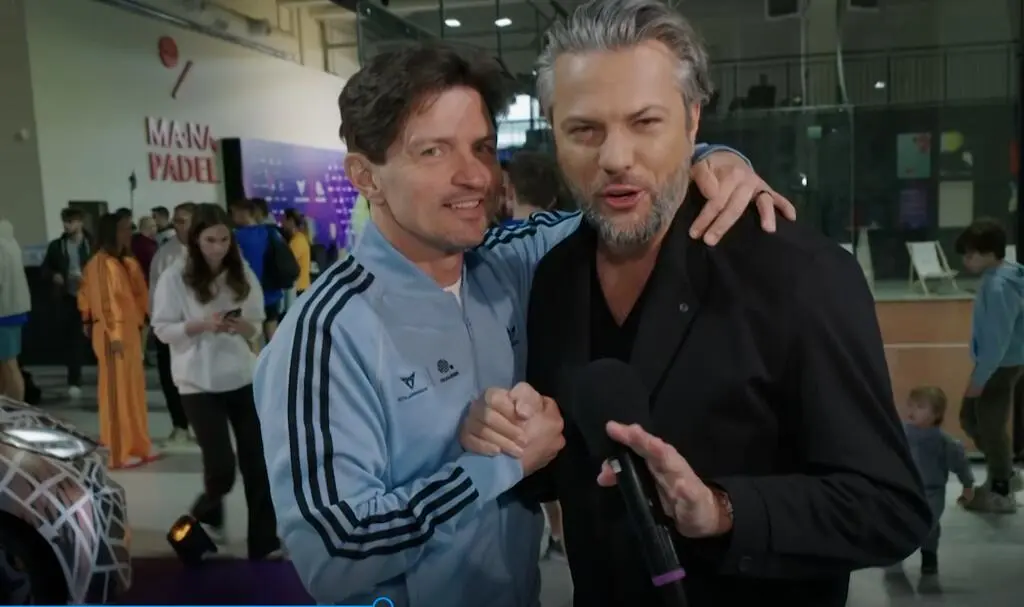 Tomasz Smokowski i Olivier Janiak na turnieju CUPRA PADLOWE 