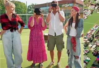 "Pogromcy chaosu". Rzeczy z 32-metrowego mieszkania zajęły całe boisko!