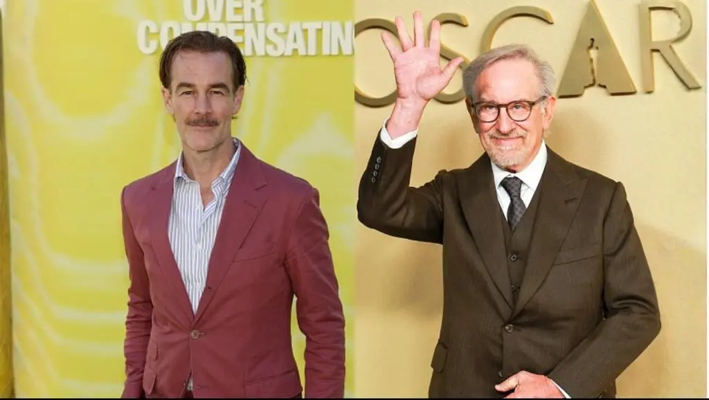 James Van Der Beek i Steven Spielberg