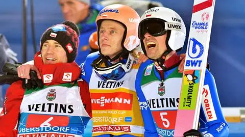 Kamil Stoch, Dawid Kubacki, Piotr Żyła 