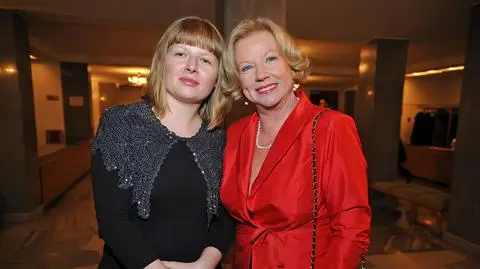 Bożena Dykiel z córką Marią