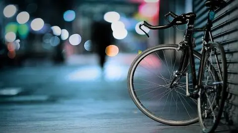 Zabezpieczenie roweru przed kradzieżą.