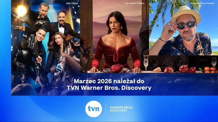 Grupa TVN Warner Bros. Discovery liderem branży w marcu 2026