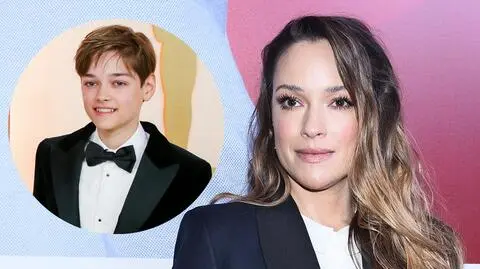 Alicja Bachleda-Curuś z synem