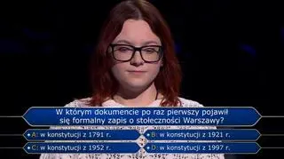 Milionerzy. Patrycja usłyszy pytanie za pół miliona!