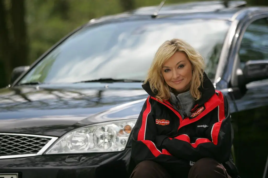 Martyna Wojciechowska na planie "Automaniaka"