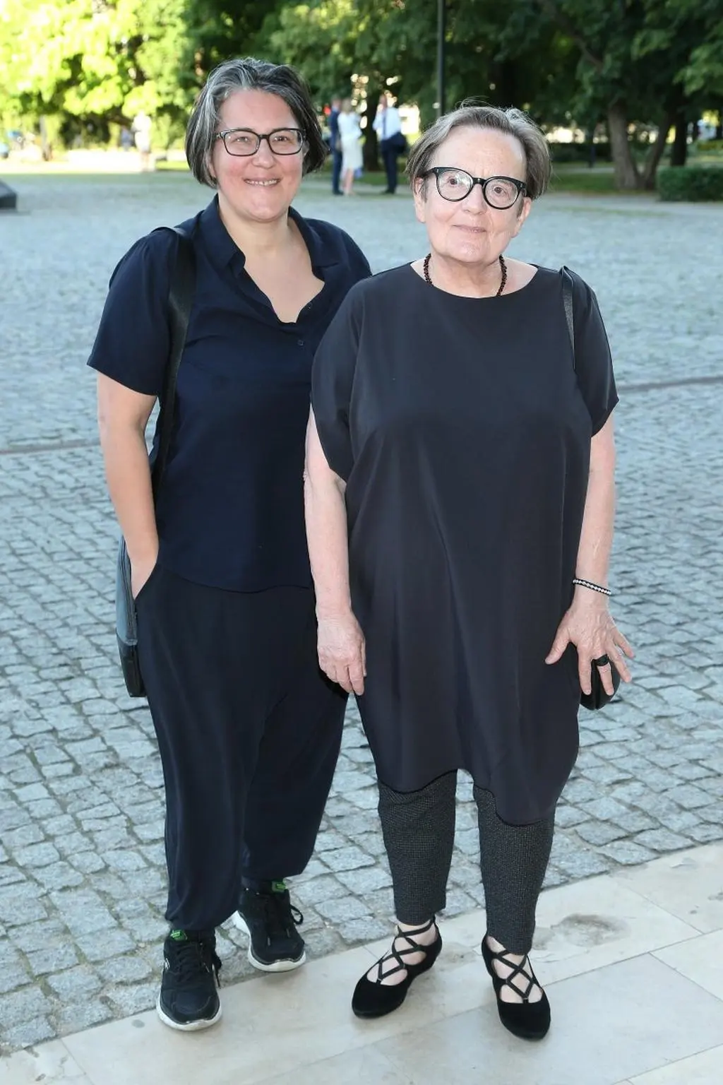 Agnieszka Holland i Katarzyna Adamik