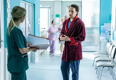 "Szpital św. Anny". Odc. 50. Co ukrywa Wojtek? Wroński zasieje w Kai ziarno niepewności... [PRZED EMISJĄ W TV]