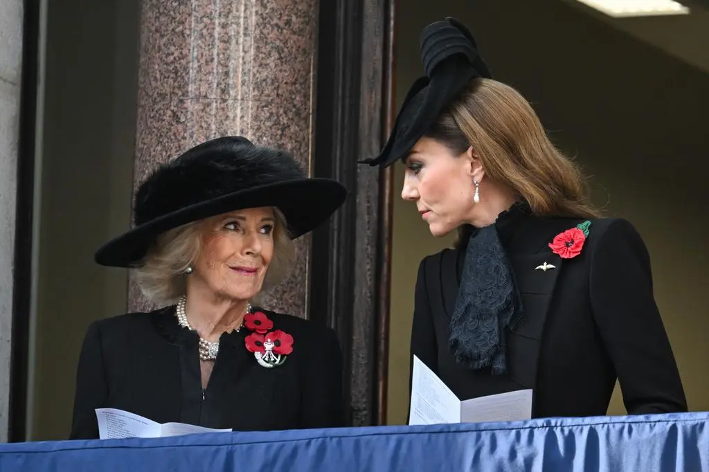 Królowa Kamila i księżna Kate