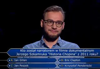 "Milionerzy", odc. 776. Jan usłyszał dwa pytania za pół miliona! 