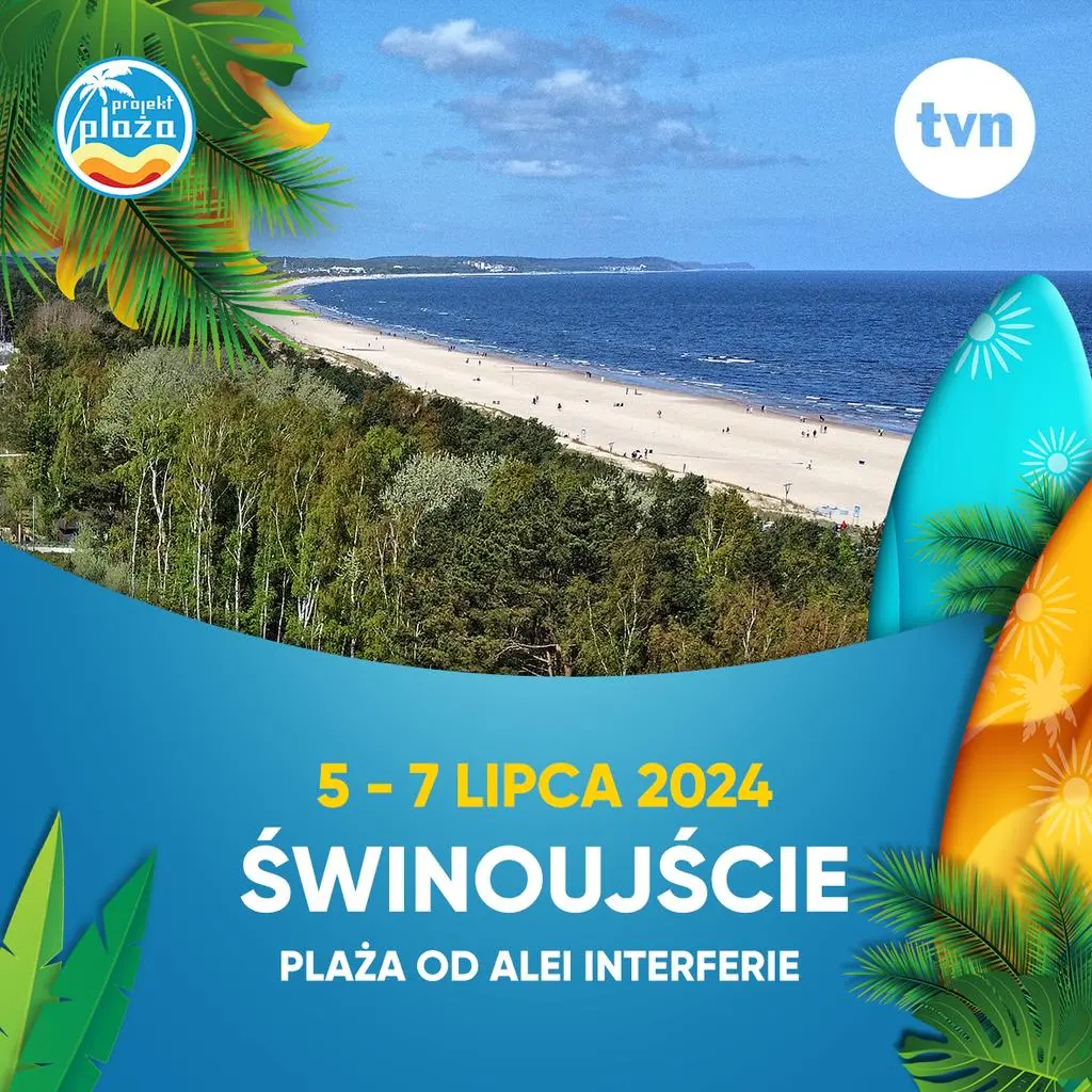 Projekt Plaża 2024 - Świnoujście