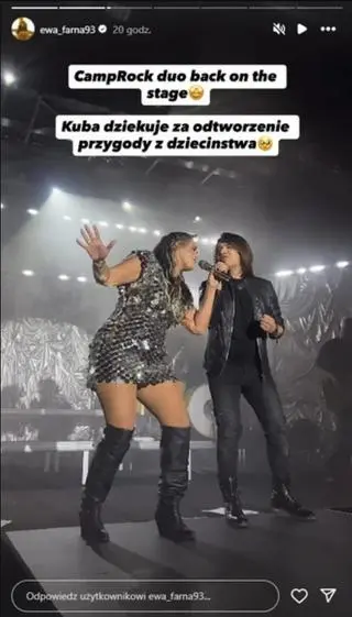 Screen InstaStories Ewy Farnej