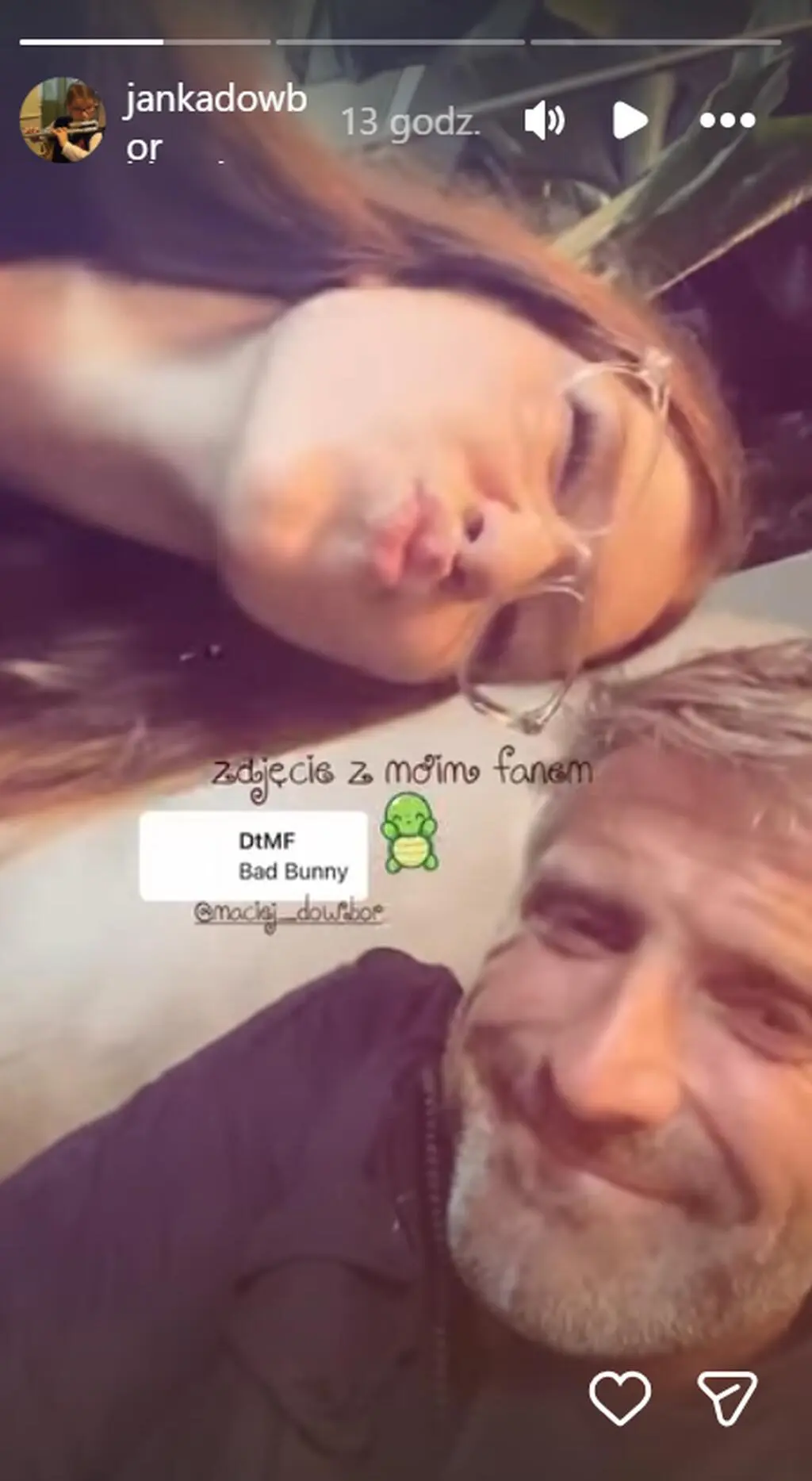 Janina Dowbor z tatą