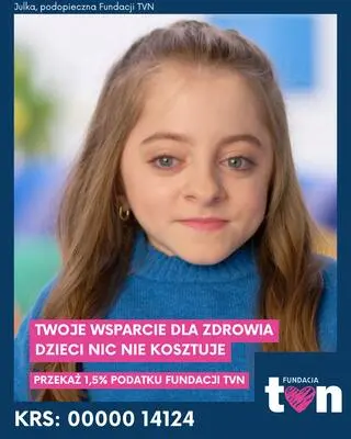 Przekaż 1,5% podatku Fundacji TVN 