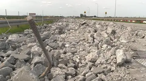 Droga asfaltowa zamiast betonowej