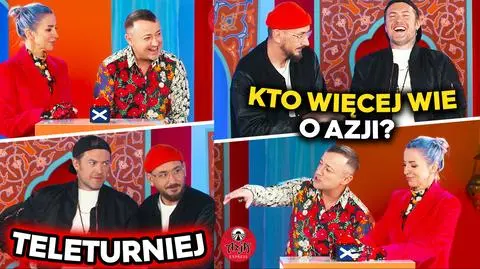Azja Express QUIZ: Dorota i Czesław kontra Wojtek i Bartek 
