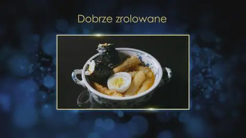 Mijin i Bartek: DOBRZE ZROLOWANE, czyli ddeokbokki i goma kimbab (czerwone kluski z rolkami)