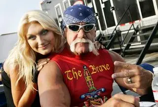 Hulk Hogan z córką Brooke 