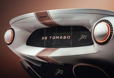 De Tomaso P72. Powrót legendy w stylu retro-futurystycznym 