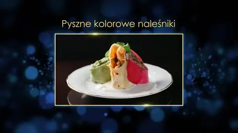 Patrycja i Robert: PYSZNE KOLOROWE NALEŚNIKI, czyli naleśniki w 3 kolorach z 3 różnymi farszami: warzywami, szpinakiem i pieczarkami