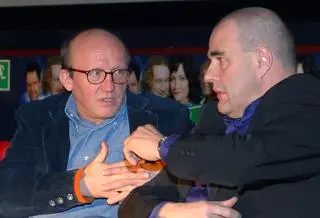 Artur Barciś i Cezary Żak