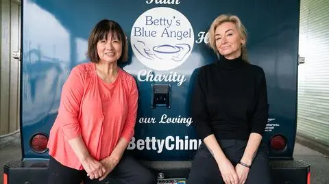 Martyna Wojciechowska i Betty Kwan Chinn