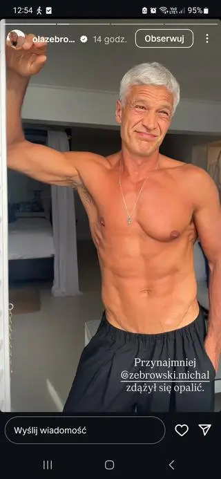 Screen InstaStories Aleksandry Żebrowskiej