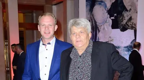 Kazimierz Mazur z ojcem Kazimierzem