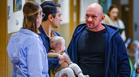 "Szpital św. Anny", odc. 75. Nieznajomy mężczyzna podaje się za ojca Kalinki!