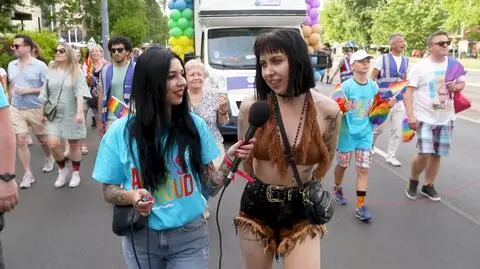 Parada Równości. Izabela Zabielska