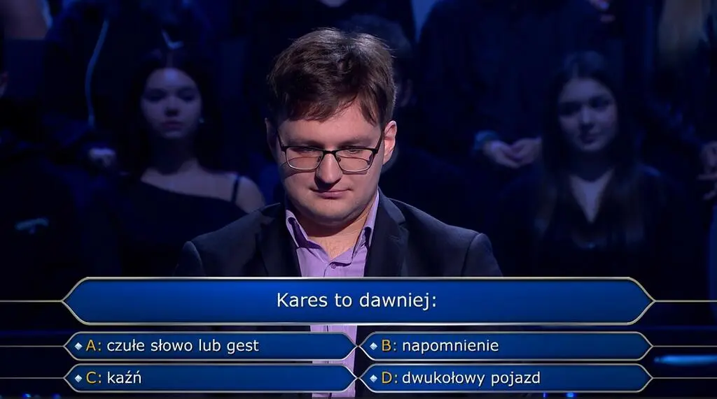"Milionerzy", odc. 778. Co oznaczało słowo kares?