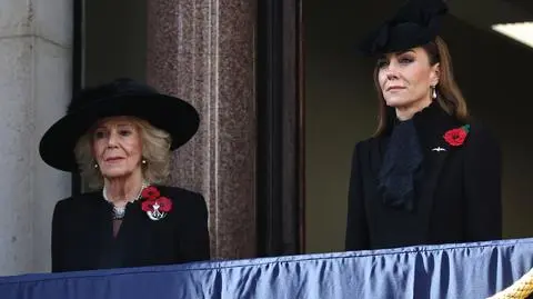 Królowa Kamila i księżna Kate