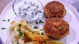 Mielony z fasolką i kalafiorem