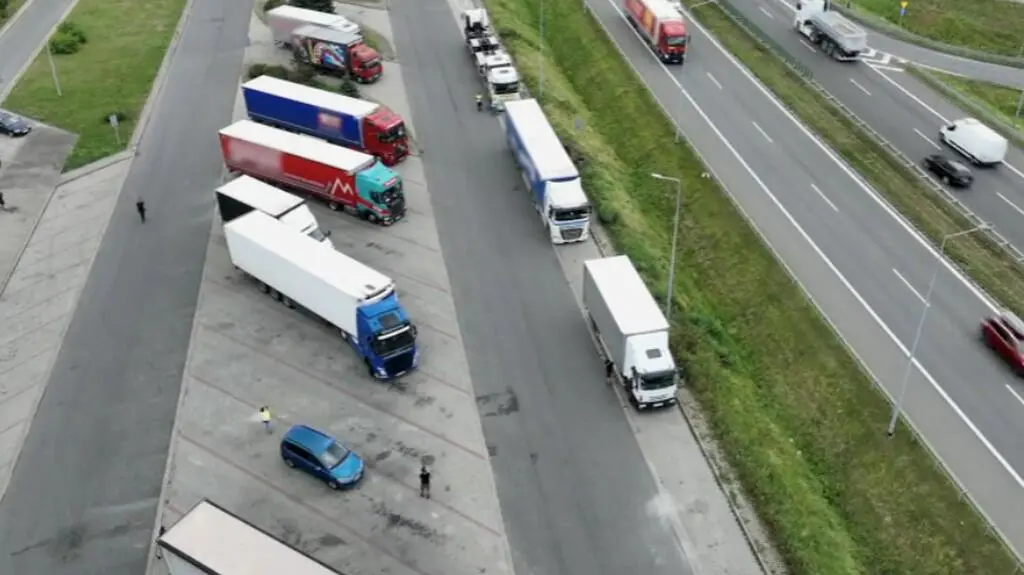 Parking - interwencja Volvo FH