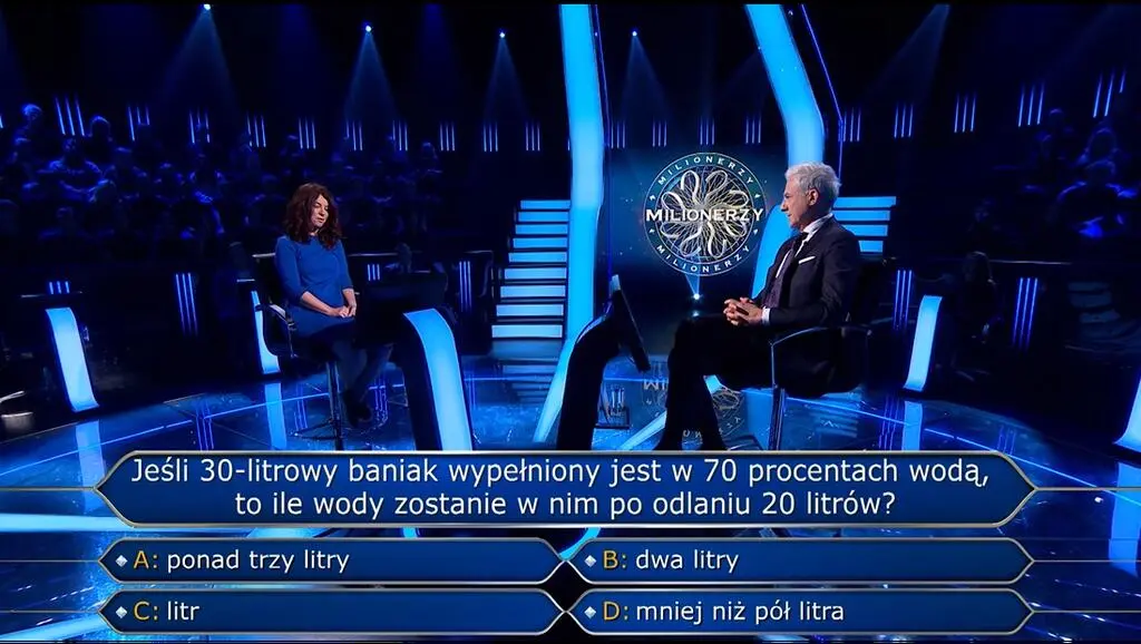 "Milionerzy", odc. 782. Matematyczne pytanie