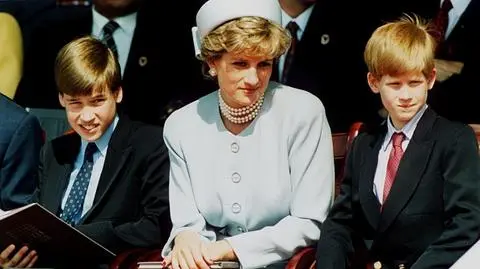 Księżna Diana z synami
