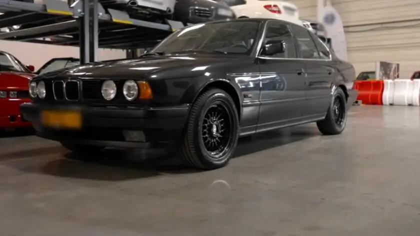 BMW E34 w salonie Norberta. 