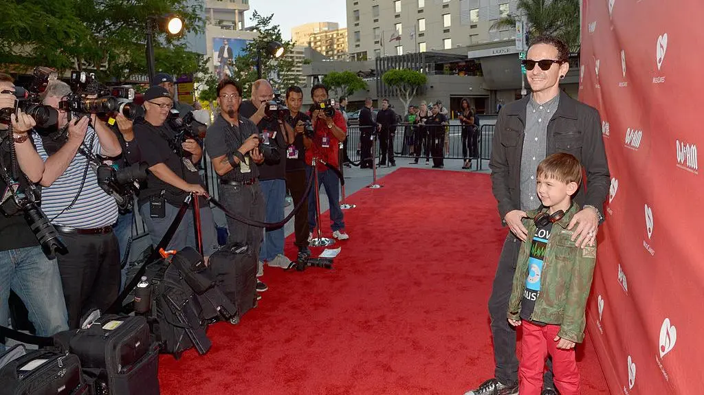 Chester Bennington z synem