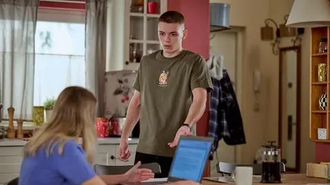 "Na Wspólnej", odc. 4149. Napad agresji Juniora! Co zrobią Eliza i Jarek? [PRZED EMISJĄ w TV]