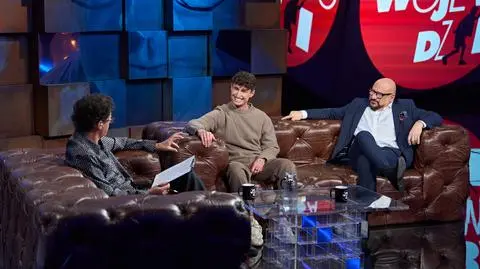"Kuba Wojewódzki" odc. 2, sezon 39. Piotr Gąsowski i Marcin Dubiel