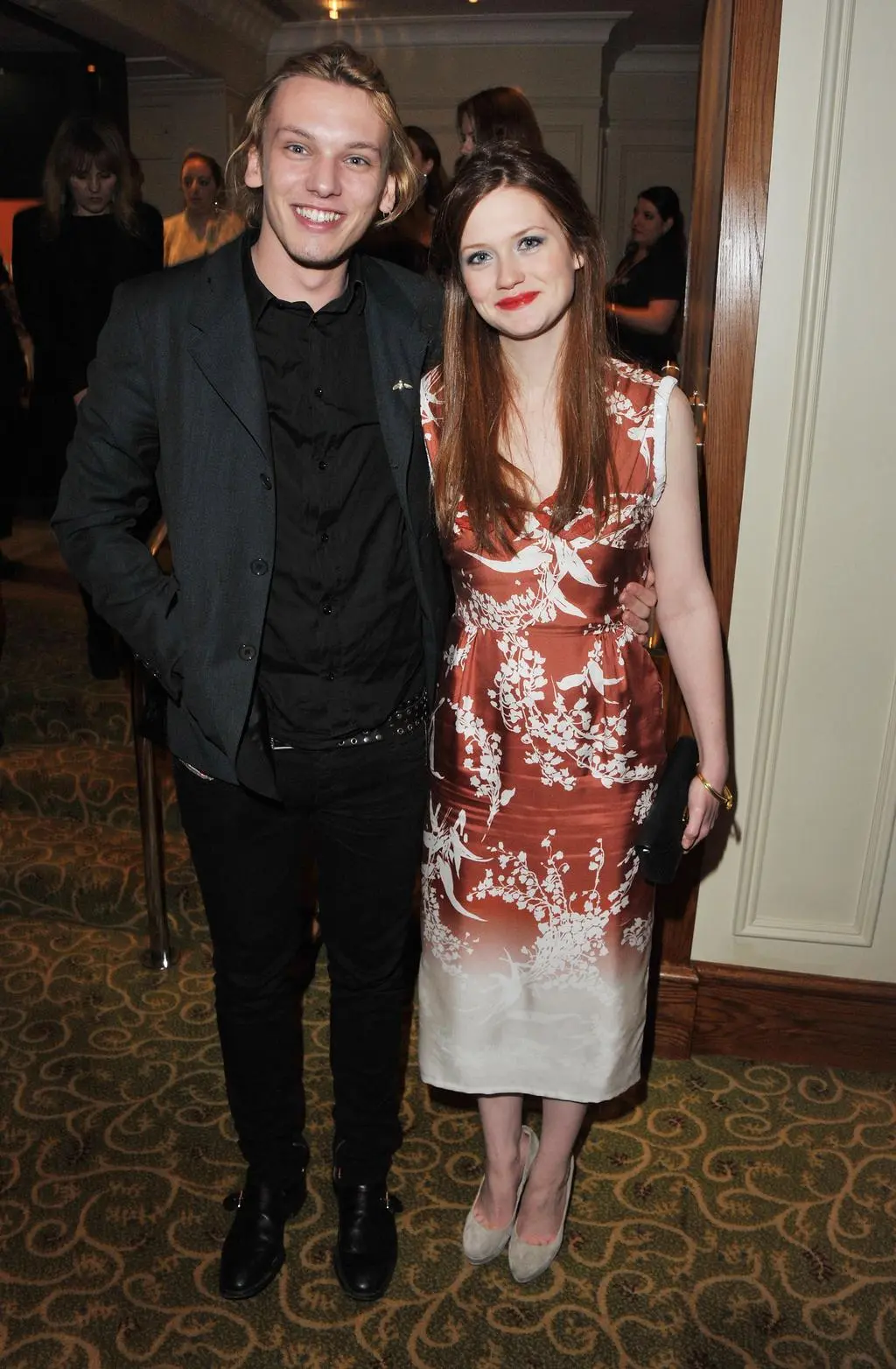 Bonnie Wright i Jamie Campbell Bower