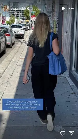 Helena Rubik poszła do pierwszej pracy