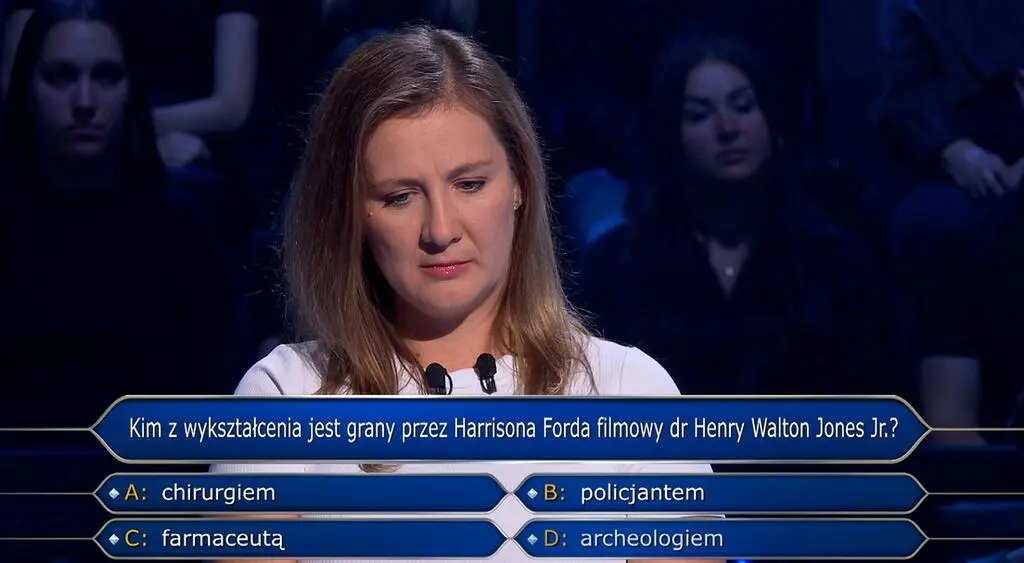 "Milionerzy", odc. 784. Kim z wykształcenia jest filmowy dr Henry Walton Jones Jr?