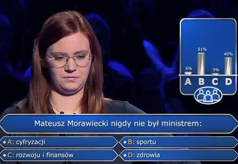 Pomyłka publiczności w "Milionerach". Taka sytuacja to rzadkość!