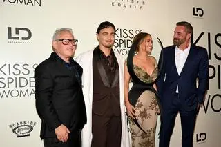  Bill Condon, Tonatiuh, Jennifer Lopez i Ben Affleck